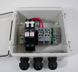 2, 3 or 4-String Compact Solar Combiner Box - 300V Breakers
