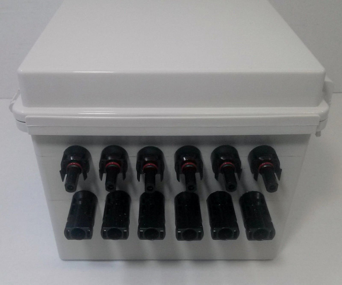 4, 5, 6 or 8-String Pre-wired Solar Combiner Box - 150V