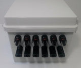 4, 5 or 6-String Pre-wired Solar Combiner Box - 300V Breakers