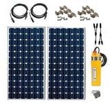 Solar Powered Deep Well Pump Kit