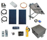 Solar Powered Deep Well Pump Kit with Battery Backup