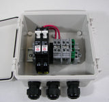 2, 3 or 4-String Compact Solar Combiner Box - 150V Breakers