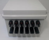 4, 5, 6 or 8-String Pre-wired Solar Combiner Box - 150V Breakers
