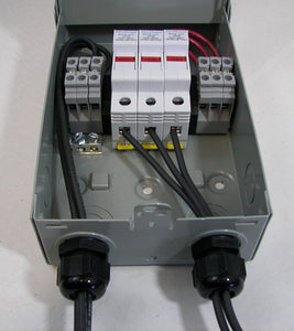 Pre-wired 2 or 3-String Solar Power Combiner Box - NEMA 3R