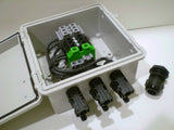 2, 3 or 4-String Pre-wired Solar Power Combiner / Terminal Box